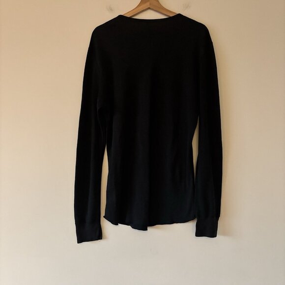 American Apparel Thermal Henley “Kill Shirt” As Seen Dexter Morgan Men’s XL FLAW - Picture 14 of 14